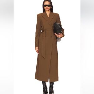 Like new worn once Marlina Coat in Muted Olive
Camila Coelho